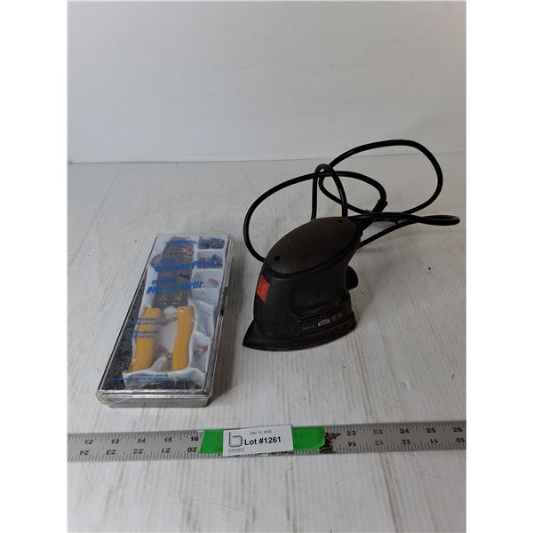 Jobmate Sander- Powers On & Crimping Plier Set- Sealed