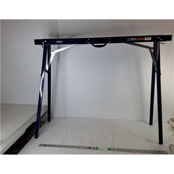 Mastercraft Metal Folding Sawhorse, Appears NIB, Cannot Ship