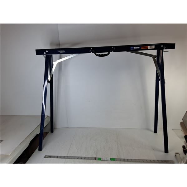 Mastercraft Metal Folding Sawhorse, Appears NIB, Cannot Ship