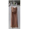 Image 1 : *Adrianna Papell Rose Gold Colored Gown- 14