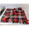 Image 2 : Plaid Wool Throw Blanket