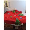 Image 3 : Christmas Tree Skirt and Santa Decoration
