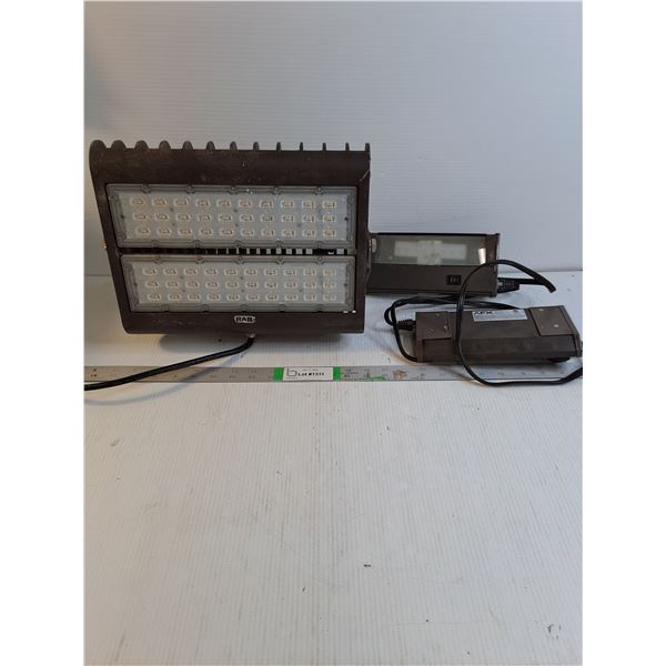 RAB LED Floodlight-cannot test and  AFX Under Cabinet Light Fixture-works