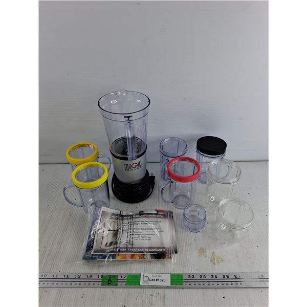 Magic Bullet Blender - Powers On, As Is & Accessories