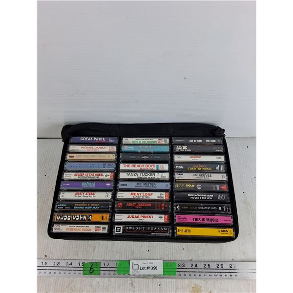 Assorted Audio Cassettes - Janet Jackson, Dwight Yoakam, Country Music