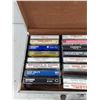 Image 2 : Various Audio Cassettes - George Jones, April Wine, Johnny Cash, Cassette Case