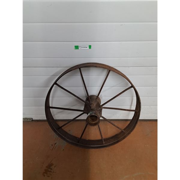 *28" Vintage Wagon Wheel - Cannot Ship