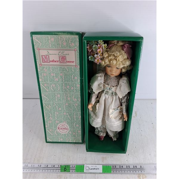 Mother Goose Porcelain Doll