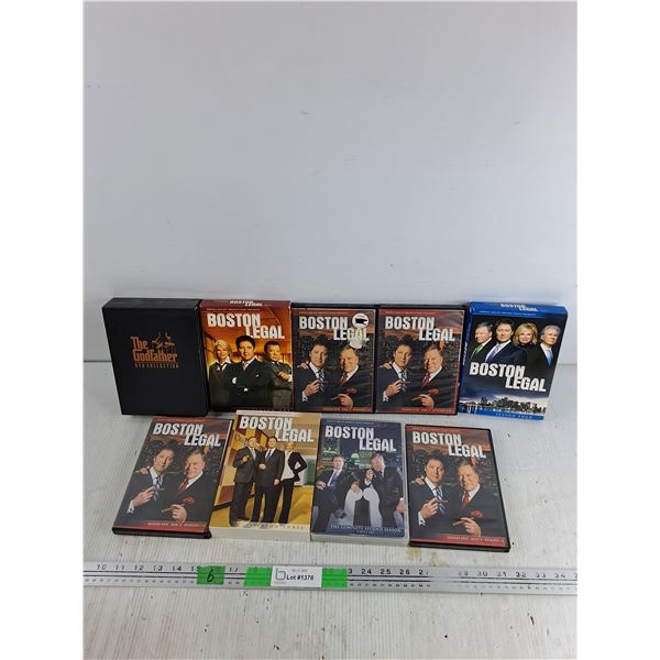 Boston Legal & The Godfather DVD Collections