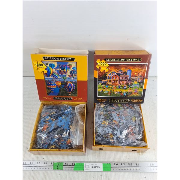 1000 & 500 Piece Jigsaw Puzzles