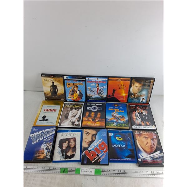 DVD & Blu Ray Movies - Back to the Future, Goldmember, Happy Gilmore