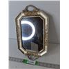 Image 1 : Plastic Decorative Mirror 15.5" x 9.75"