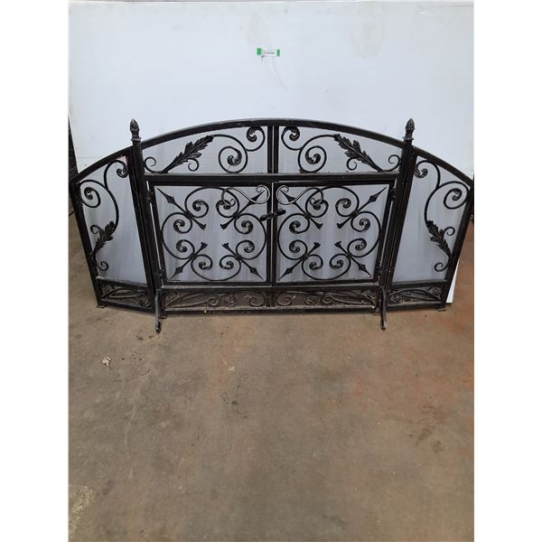 *Metal Fireplace Surround -65"×35" - PICK UP ONLY
