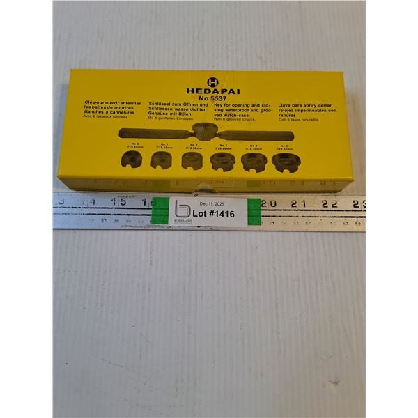 Hedapai Watch Case Opener- 7 Piece Set