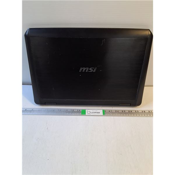 MSI:7 Laptop-No Hard Drives,16GB Ram,works