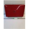 Image 1 : Red Dell Laptop,no hard drive,no charger,for parts as is