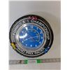 Image 1 : Plastic Grand Prix Wallclock 11.5", Requires Batteries