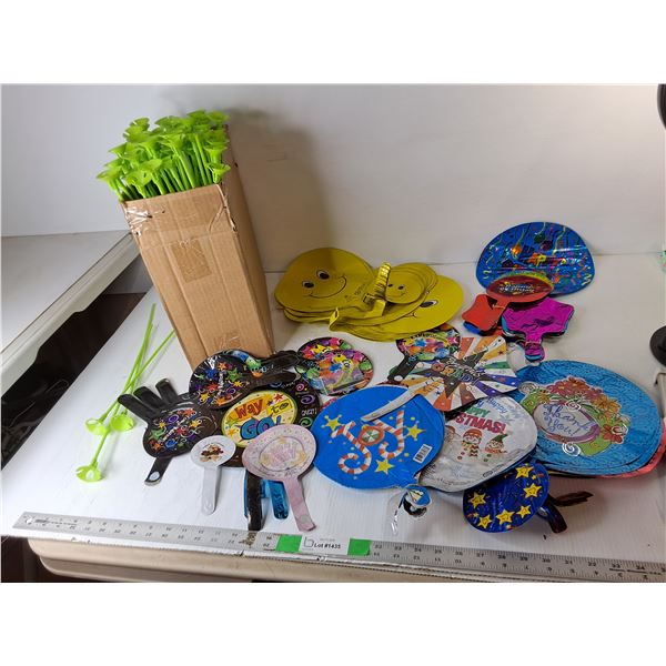 Celebration Balloons & Balloon Sticks