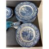 Image 2 : Liberty Blue Ironstone Dish Set - PICK UP ONLY