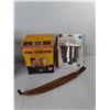 Image 2 : Fire Starters, Coleman Propane Lantern, 10.25" Knife Sheath, Misc.
