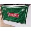 Image 2 : (2) Pilsner/ Sask. Roughrider Flags Up to 58.5" x 35.5"