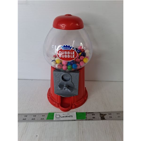 Dubble Bubble Plastic Gum Dispenser 10.5"