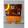 Image 1 : Coca-Cola Wall Clock 11.75" x 9.25"