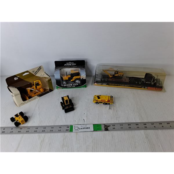 Diecast Machines, Some NIB- John Deere, Peterbilt, Matchbox, Misc.