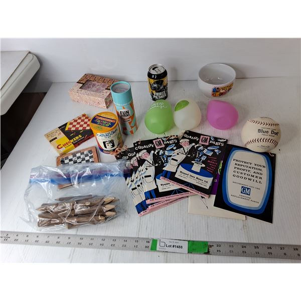 Wooden Pencils, Travel Games, Silicone Tumblers, Misc.