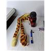 Image 3 : Rattlesnake Stuffy, Domino Set, Eddie Bauer Waterbottle, Misc.