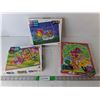 Image 1 : Winnie the Pooh & Barney Puzzles- As Is