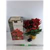 Image 1 : Fiber Optic Poinsettia - Powers On, As Is