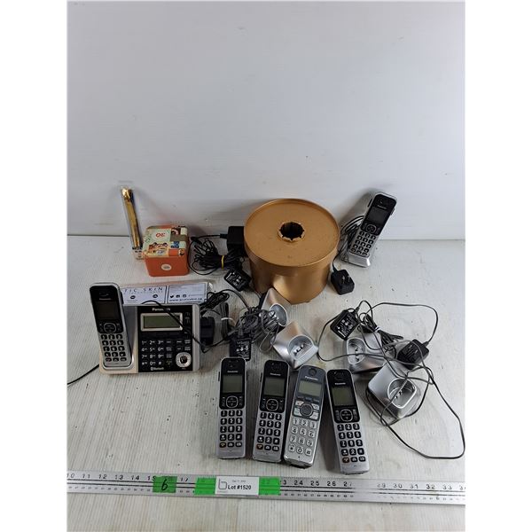 Panasonic Telephones, Timex Watch Bracelet, Arctic Skin, Misc - As Is