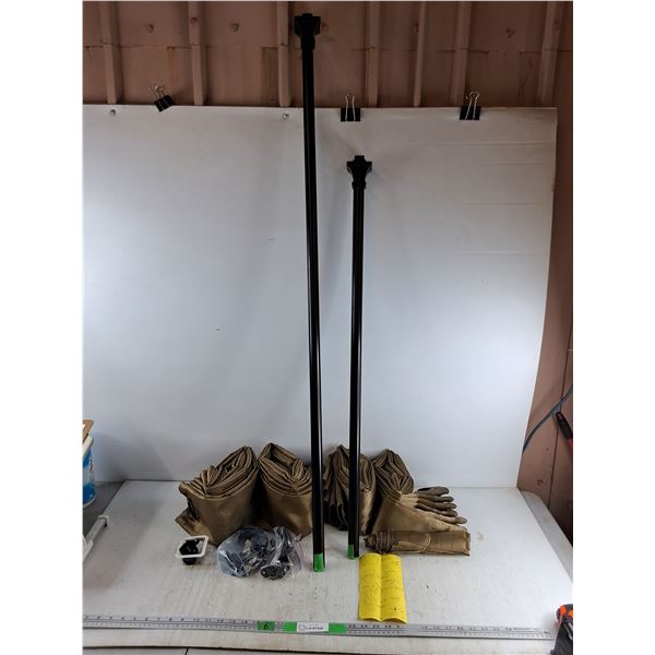 Drapes, Curtain Rods, Hardware - PICK UP