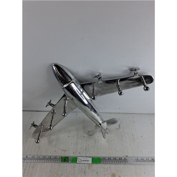 Wall Mounted Metal Airplane Coat Hanger