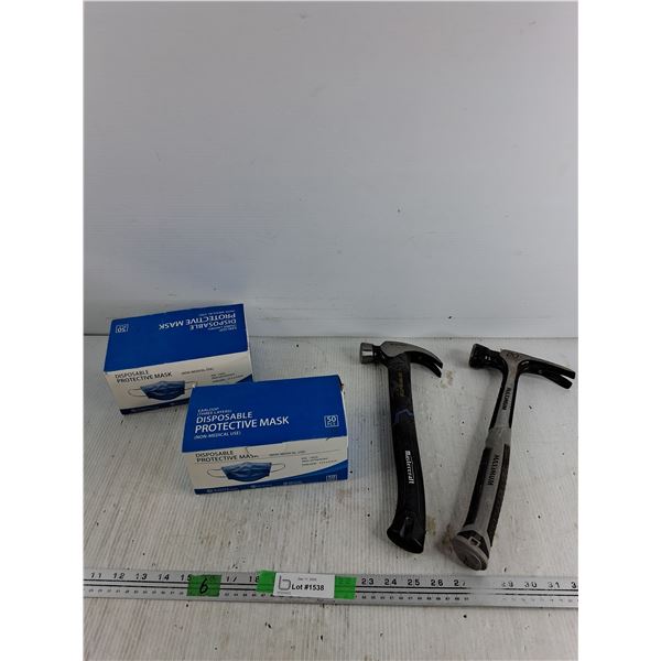Mastercraft Graphite & Maximum Hammers, Disposable Protective Masks