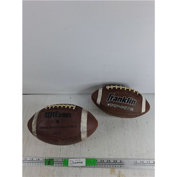 Franklin & Wilson Footballs