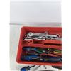 Image 2 : Mastercraft Screwdrivers, Combination Wrenches, Pliers, Tool Caddy
