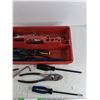 Image 5 : Mastercraft Screwdrivers, Combination Wrenches, Pliers, Tool Caddy