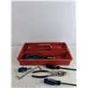 Image 6 : Mastercraft Screwdrivers, Combination Wrenches, Pliers, Tool Caddy