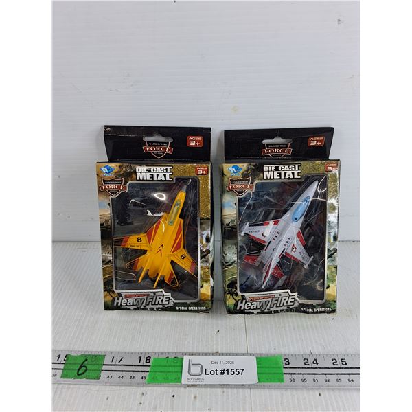 Die Cast Special Operation Heavy Fire Fighter Jets