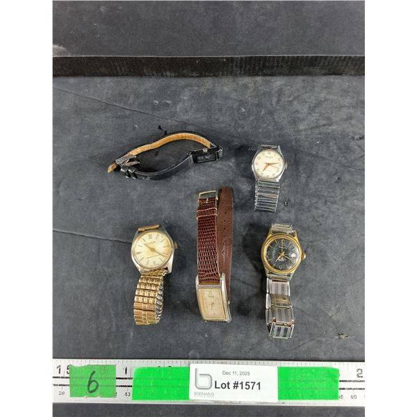 Quartz & Automatic Watches - Powers On, As Is