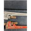 Image 3 : Super Ego & Ridgid Pipe Wrenches - 14" & 18"