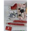 Image 6 : Car Window Flags, Bordermate, Fishing Reels, Tags, Flour Strainer, Eyelet Plier Kit, Misc