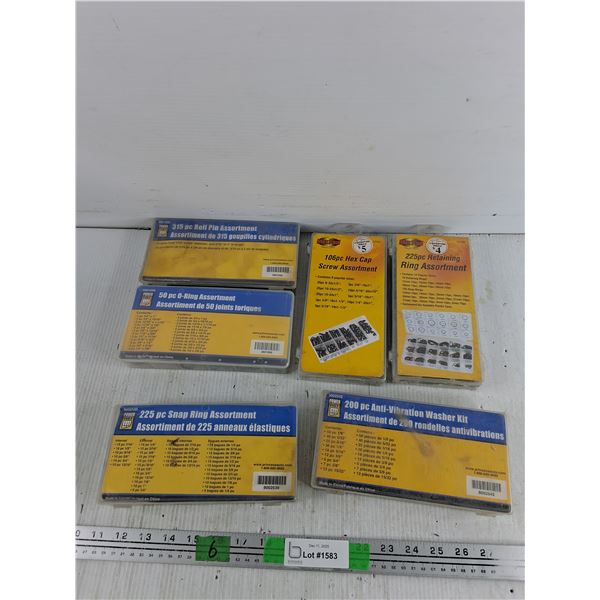 Power Fist & Max Paul Roll Pins, O Rings, Anti Vibration Washers, Snap Rings, Misc