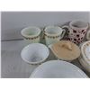 Image 2 : Ceramic Bowls, Dining Plates, Milk Glass Mugs