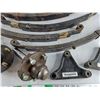 Image 5 : Trailer Hubs, Leaf Springs, Axle Stub, Triangle Equalizers - Cannot Ship