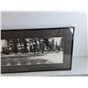 Image 3 : Framed Jasper Park Lodge Wall Art Print 27" x 12"  - PICK UP
