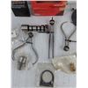 Image 4 : Spray Gun Cleaning Kit, Steel Fish Tape, Camshaft, Calipers, Springs, Misc