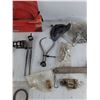Image 5 : Spray Gun Cleaning Kit, Steel Fish Tape, Camshaft, Calipers, Springs, Misc
